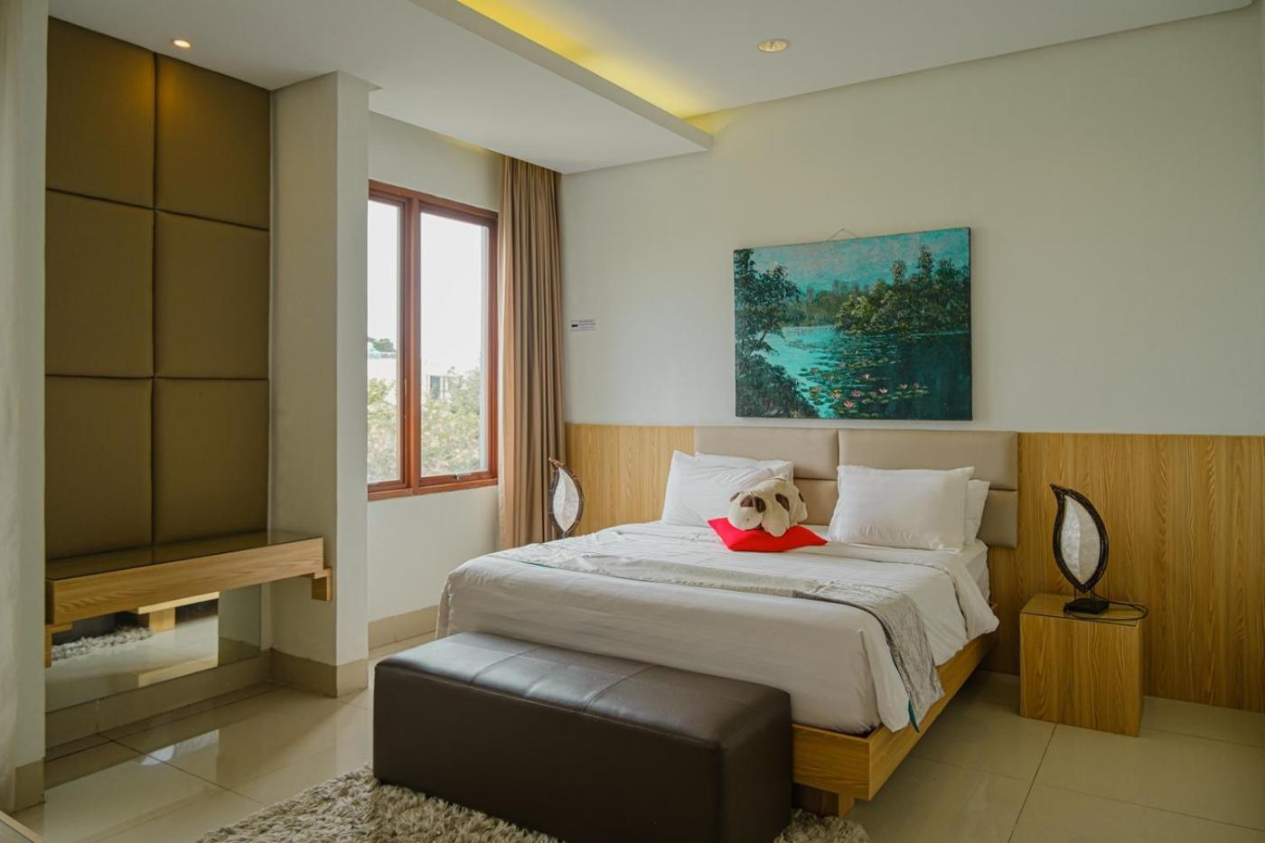 Oyama City View Villa 4 Bedrooms With A Private Swimming Pool Bandung Exterior foto